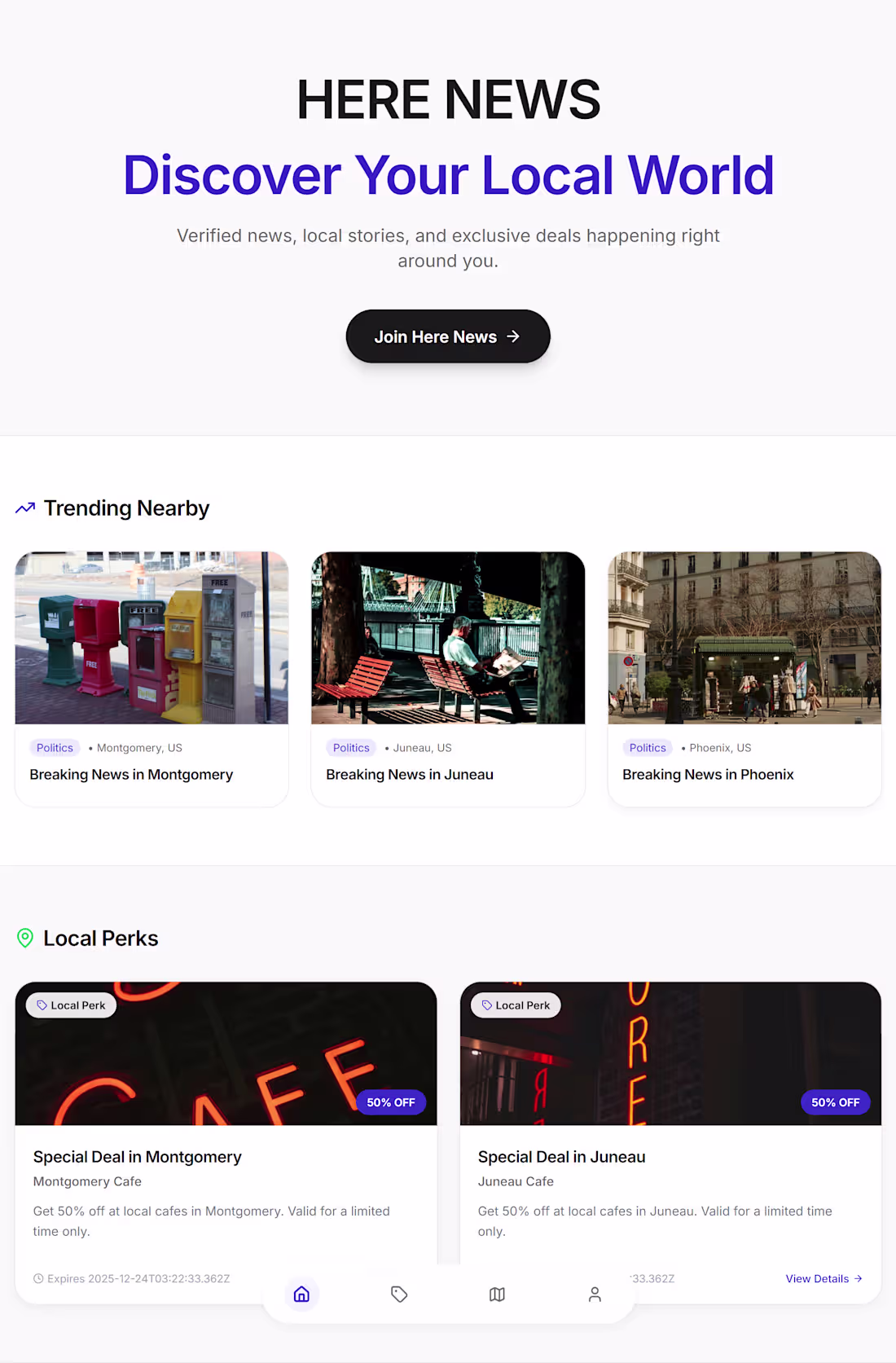 Cover image for Here News: Discover Your Local World (https://herenews.youwa...