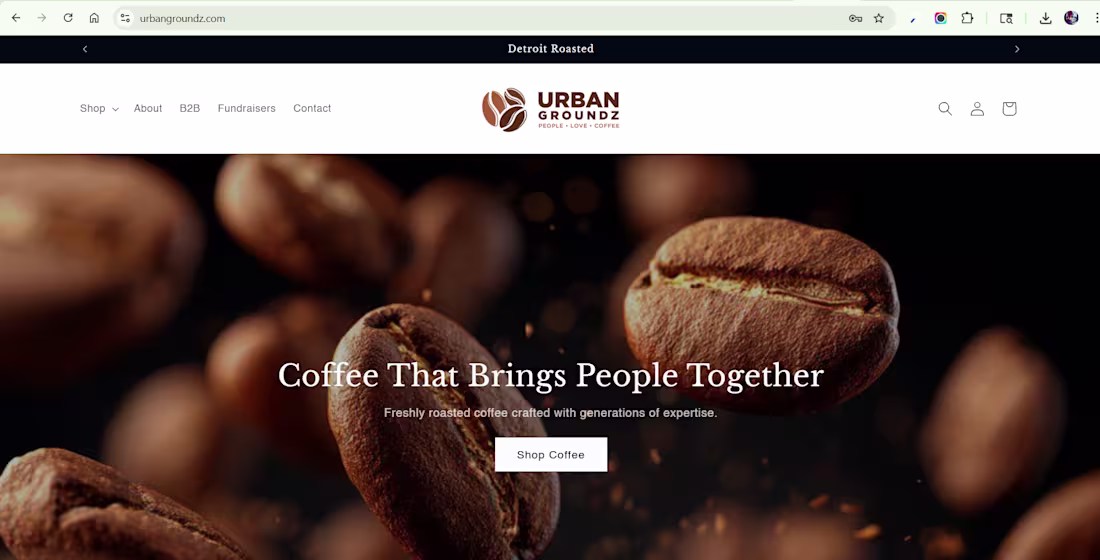 Cover image for Project 04. Urban Groundz
Building an