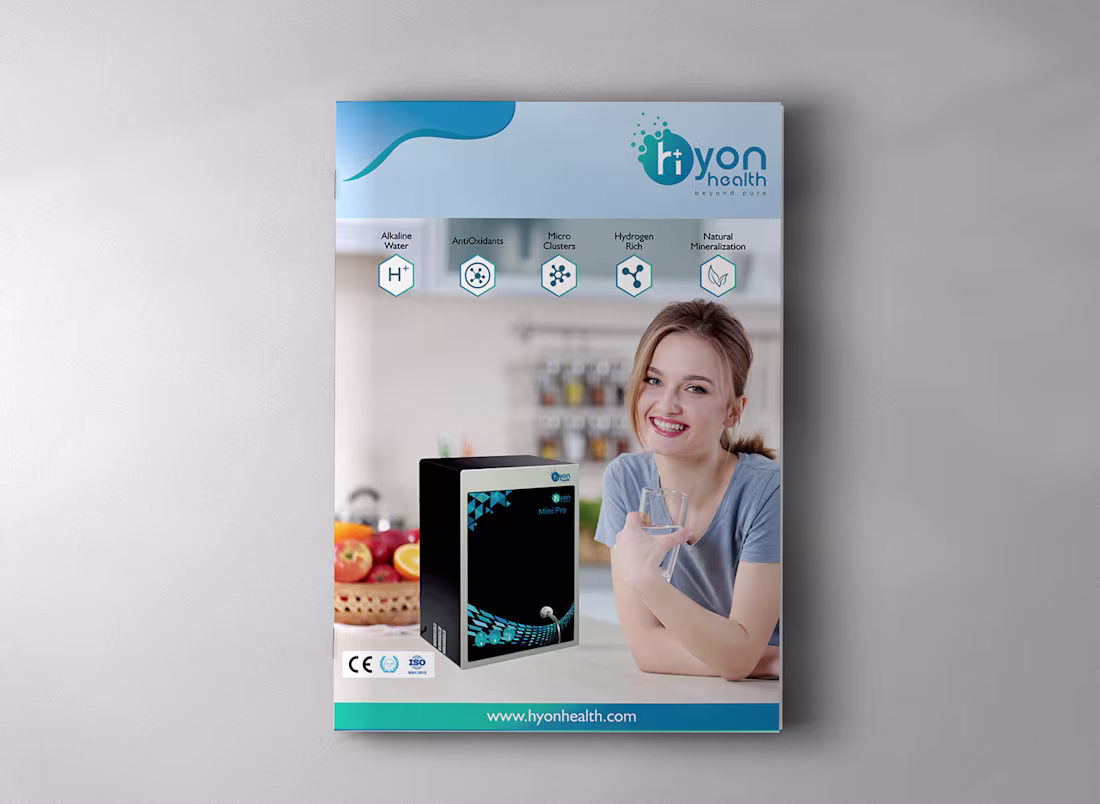 Cover image for Water Purifier Brochure Design Concept :: Behance