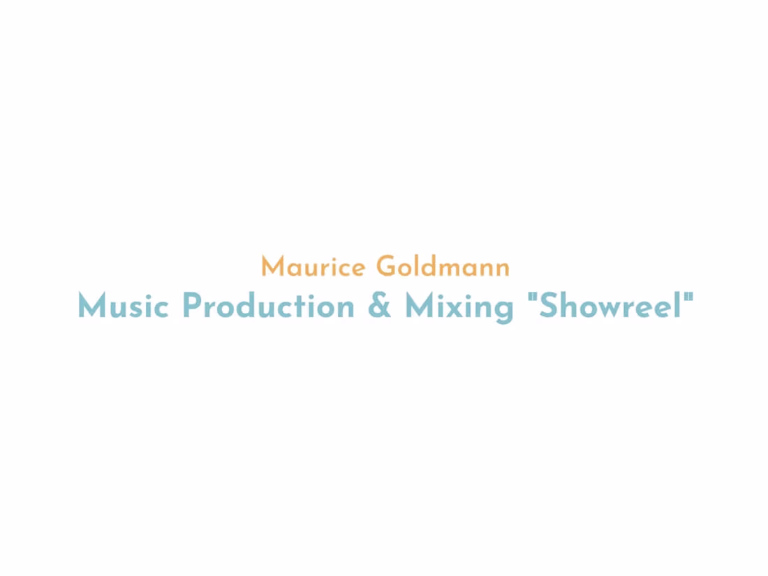 Cover image for Music Production & Mixing "Showreel"