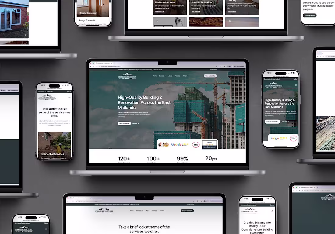 Cover image for Bespoke Webflow website for Lynx
