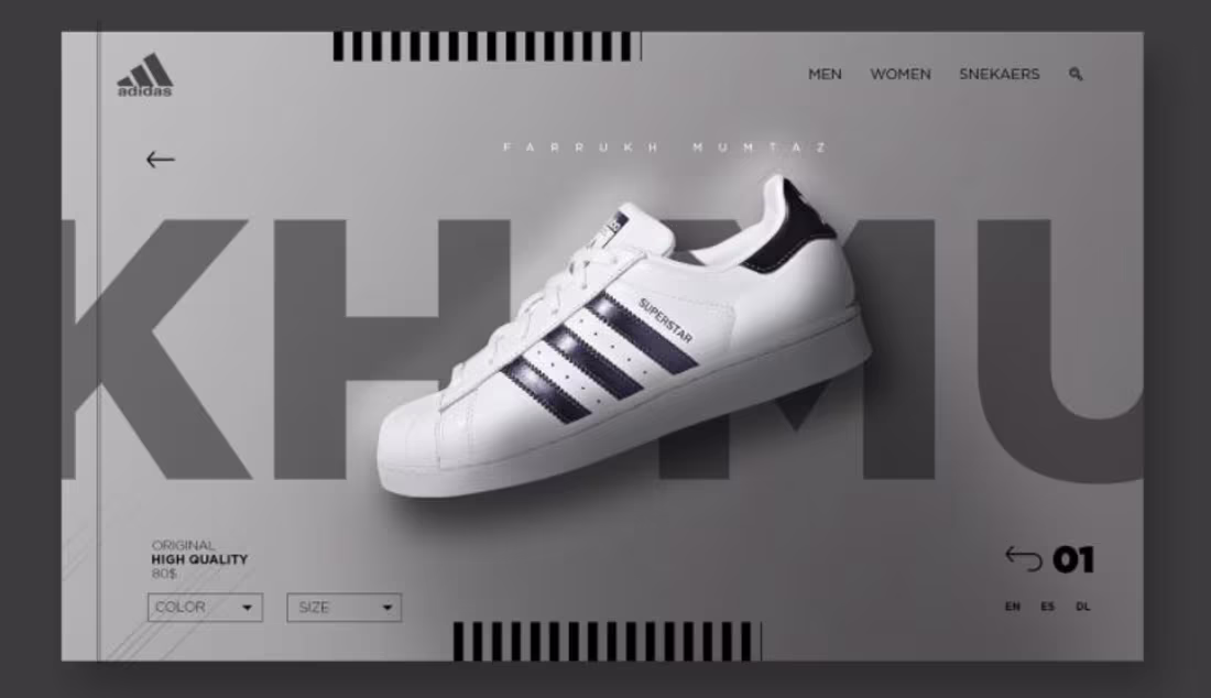 Cover image for Adidas Shoes Poster