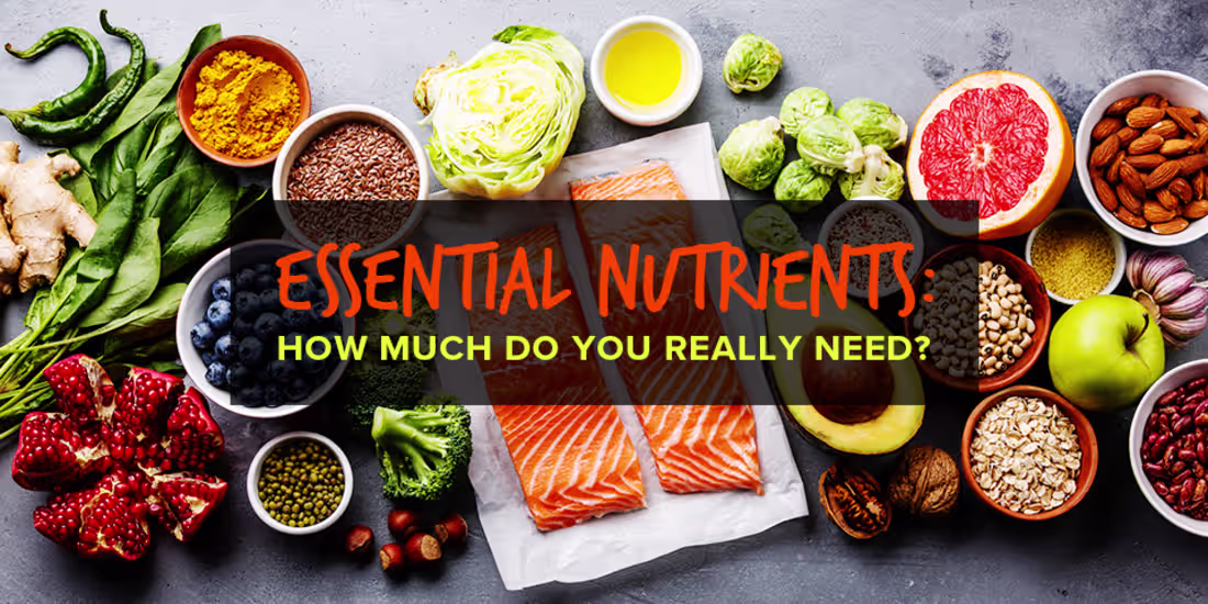 Cover image for Essential Nutrients: How Much Do You Really Need?