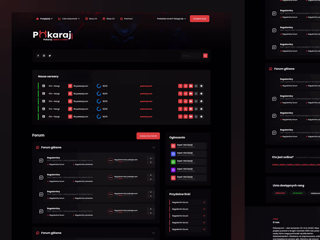 Cover image for Pokaraj - UI/UX Design for IPS forum