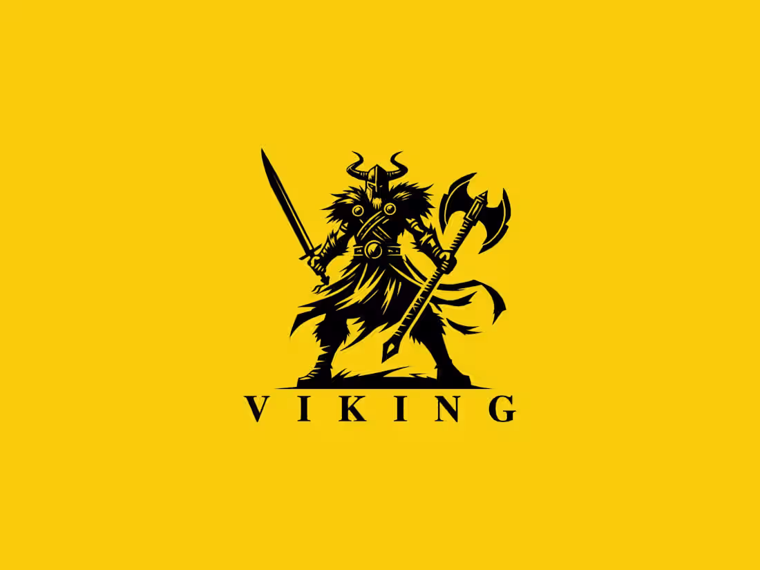 Cover image for Viking Vector Logo For Sale!