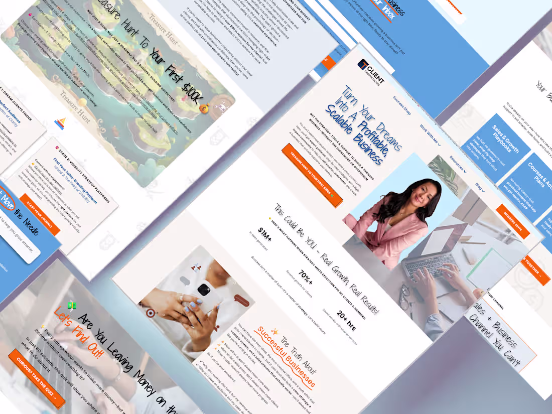 Cover image for Strategic Website Design & Development for Growth Tactics