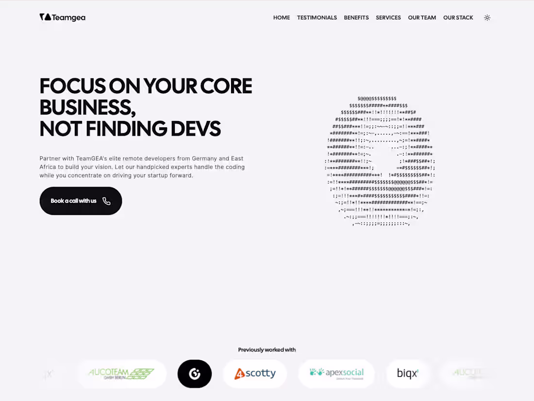 Cover image for Web Design and Development - Teamgea.com