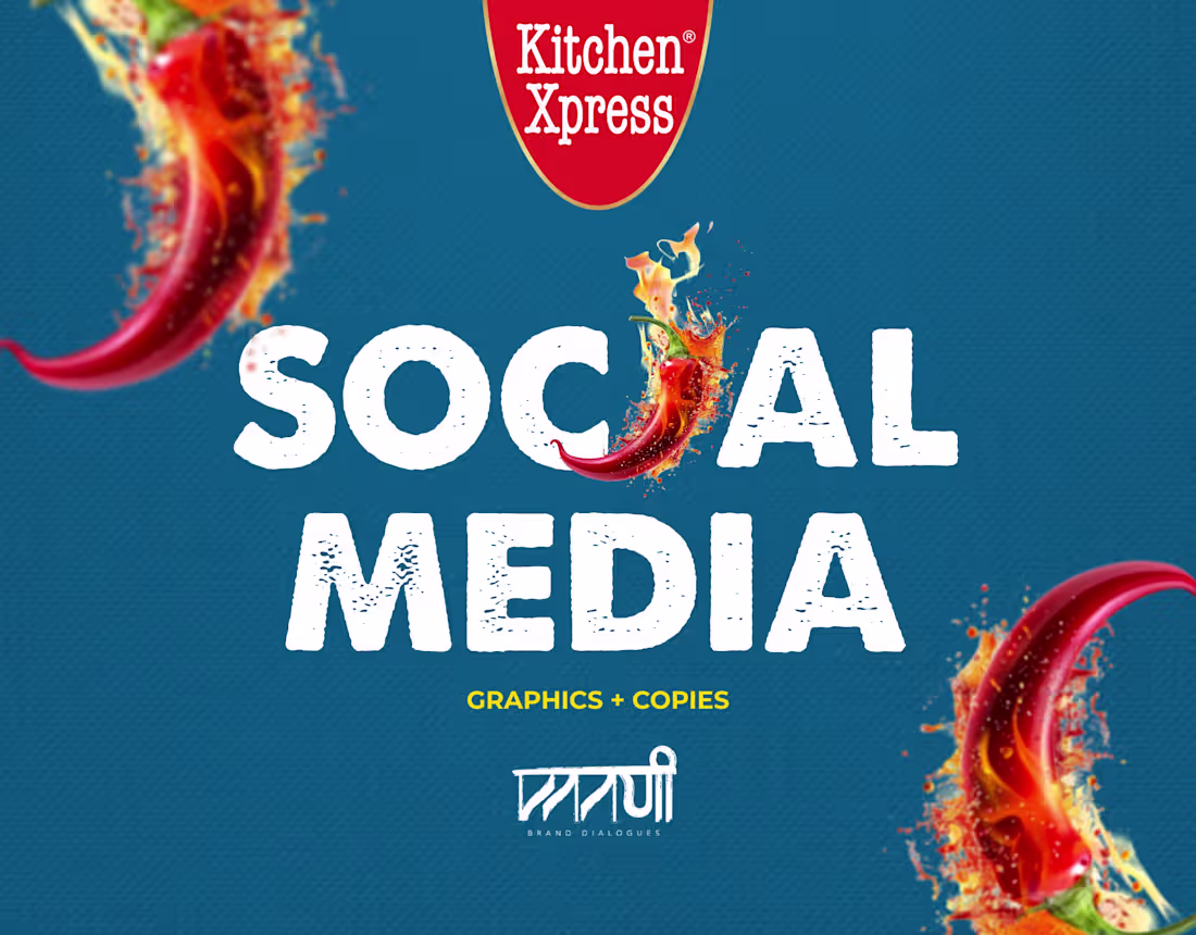 Cover image for Social Media Design & Copies - Kitchen Xpress