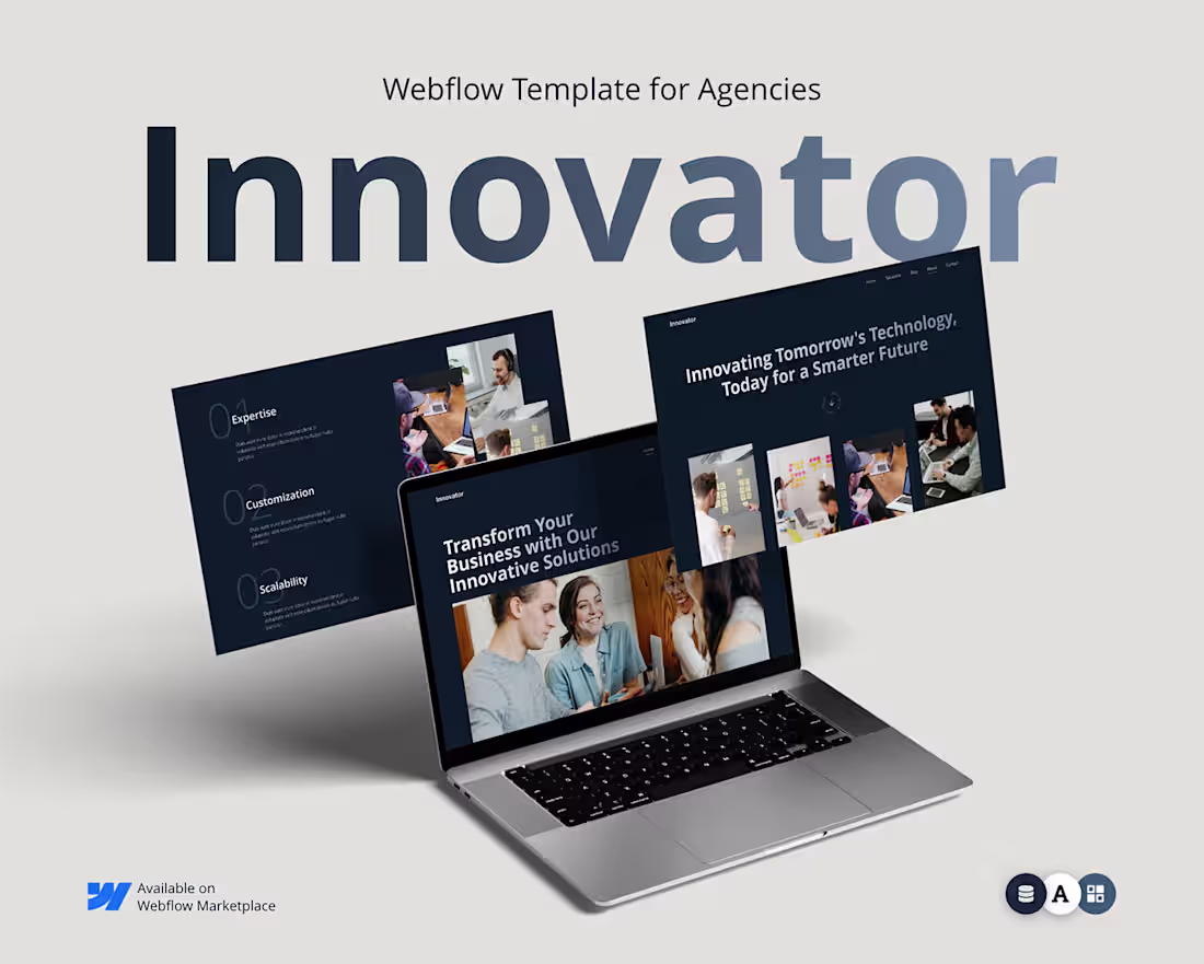Cover image for Innovator - Agency Website