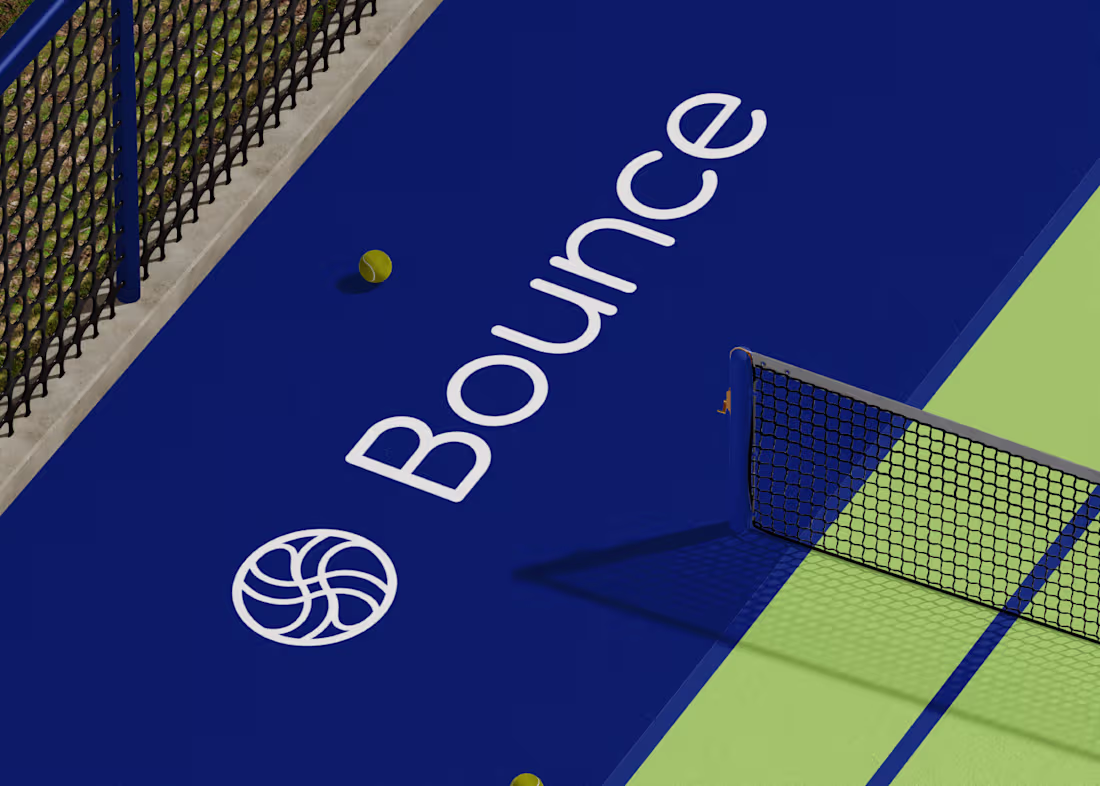 Cover image for Bounce - Brand Identity Tennis Club/Visual Identity