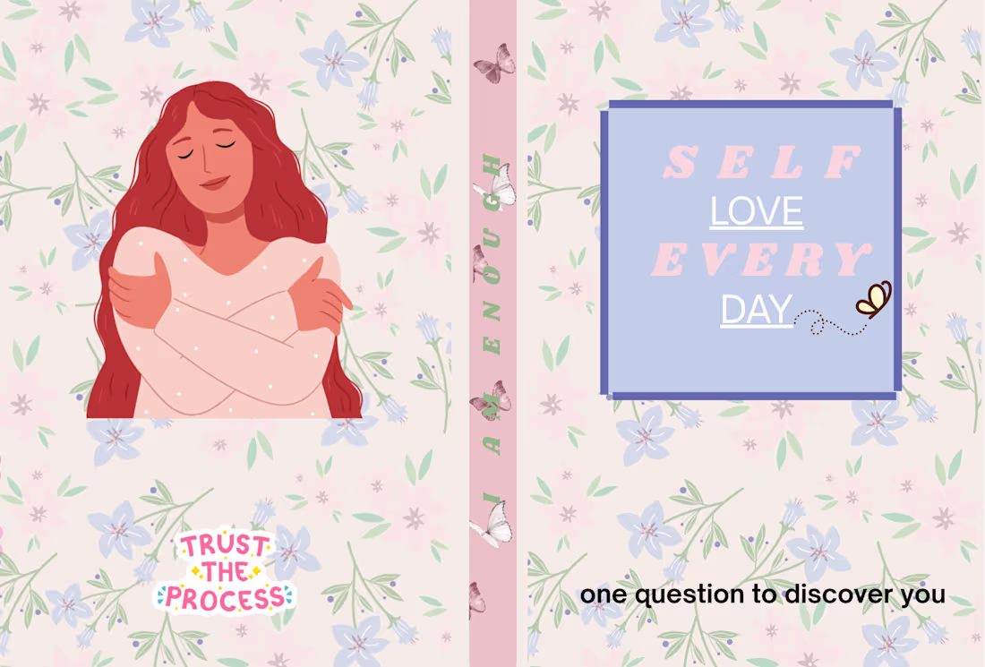 Cover image for Self Love Guided Journal –