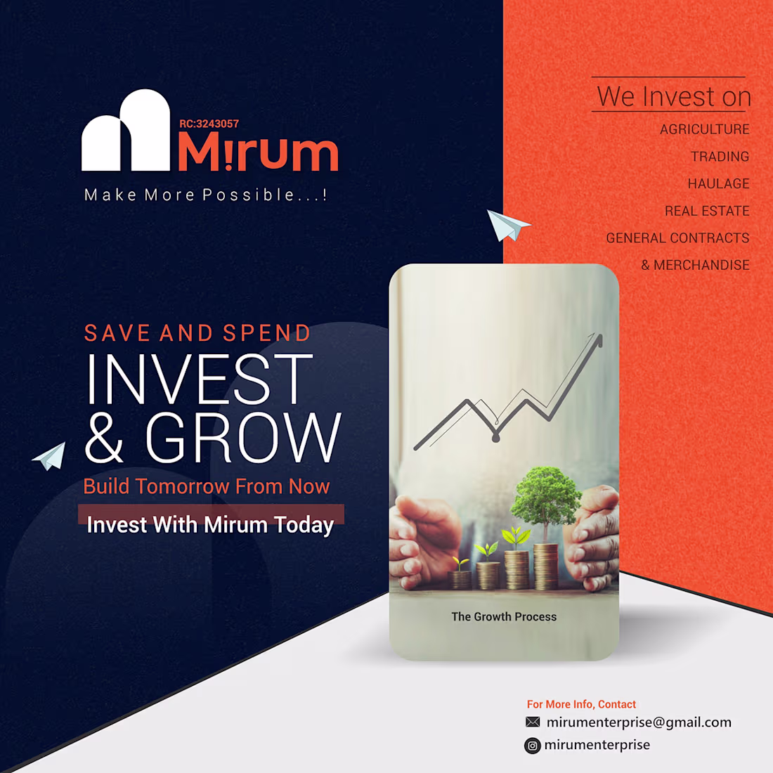 Cover image for Mirum Social Media Graphics on Behance