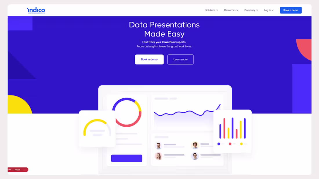 Cover image for Indicolabs - Data Presentations Made Easy