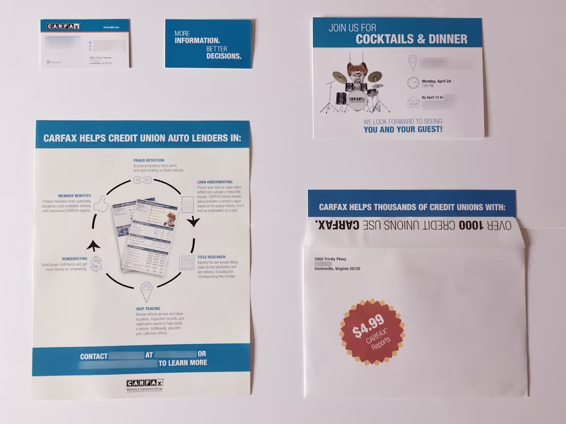 Cover image for Carfax - Colateral Design