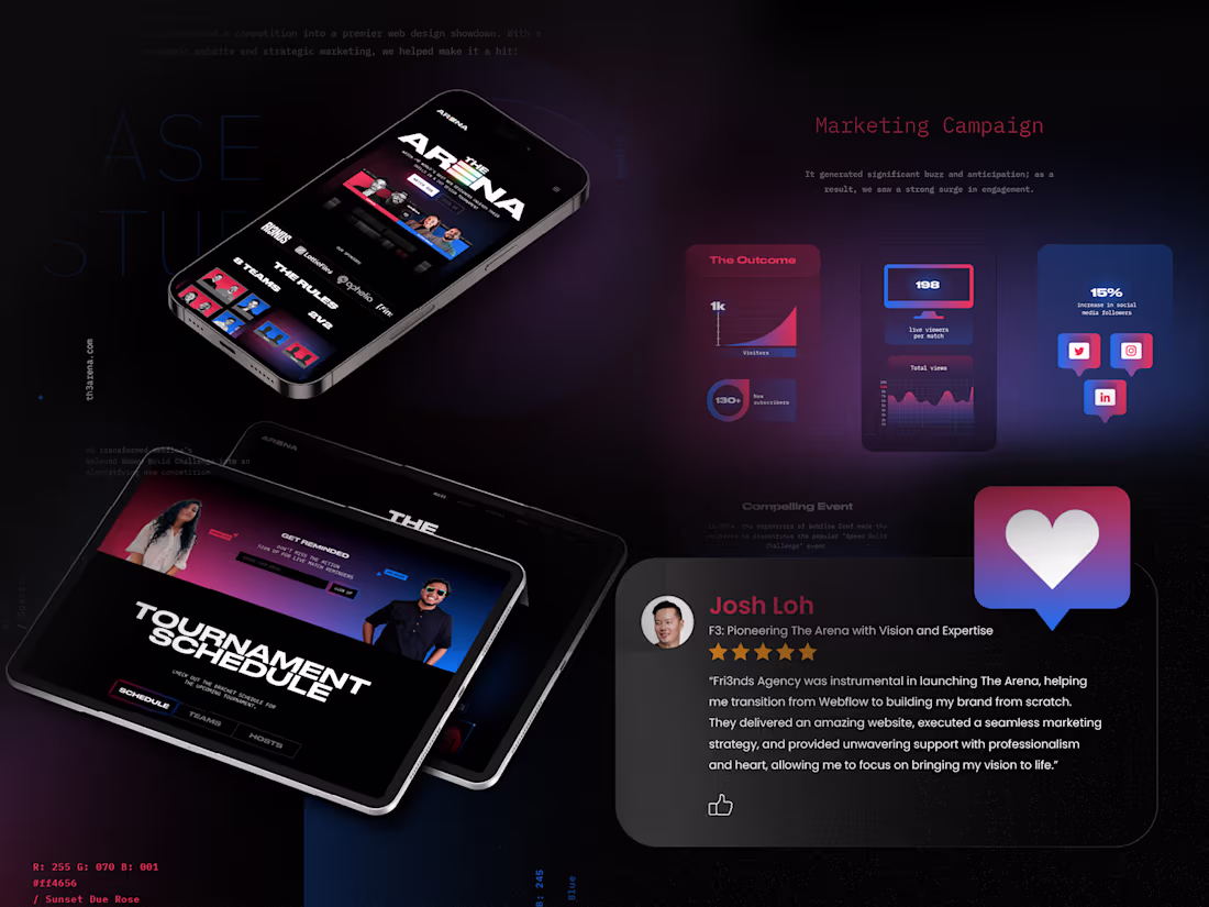 Cover image for Website (Design + Webflow Build)