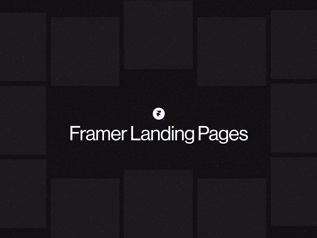 Cover image for Framer Landing Pages