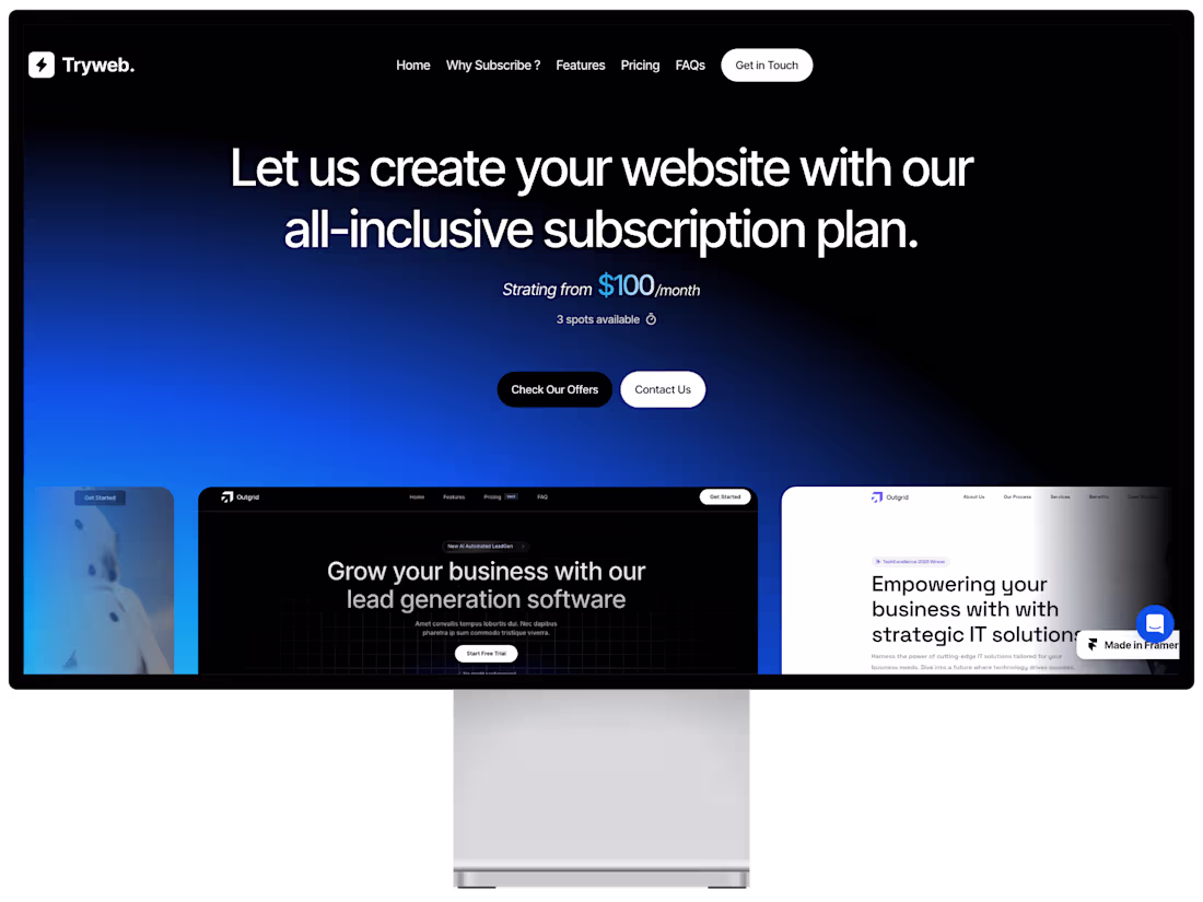 Cover image for Crafting Stunning Framer Landing Pages That Convert and Inspire