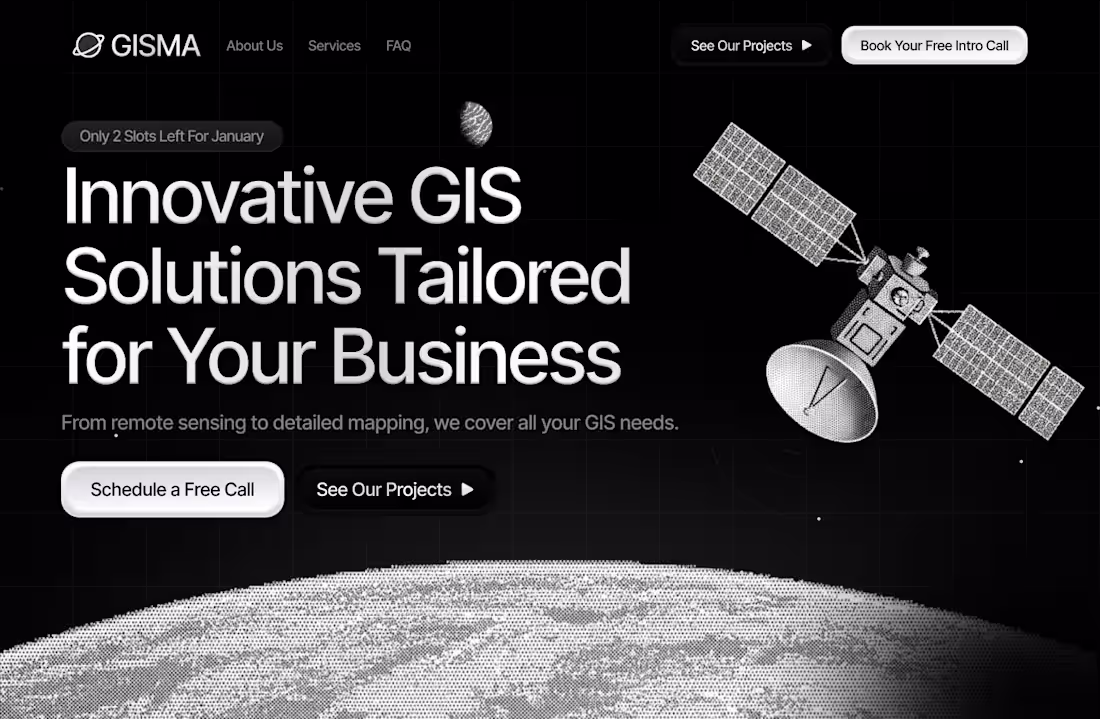 Cover image for Hero Section for a GIS