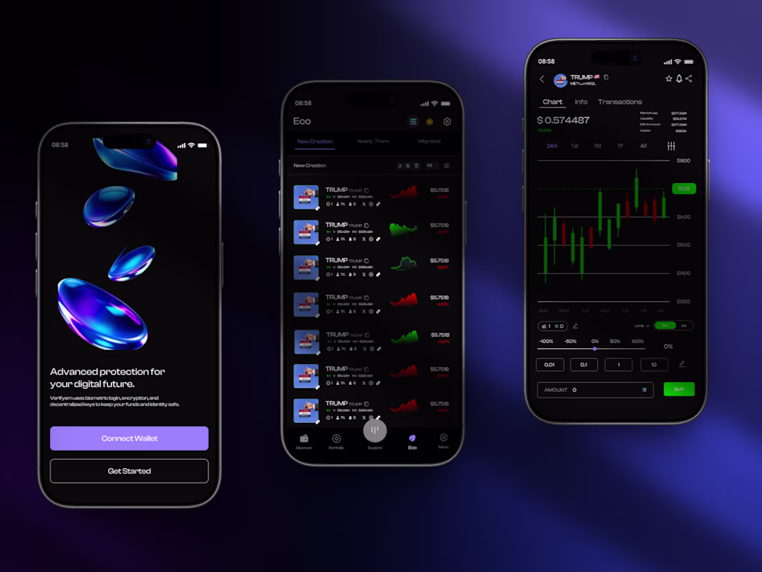 Cover image for Crypto app