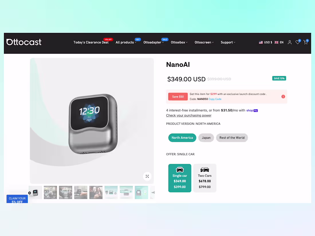 Cover image for Reusable Shopify Sections for Carplay Store