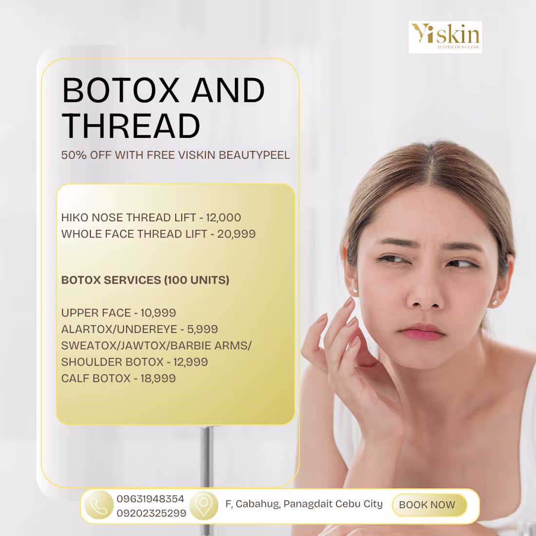 Cover image for Viskin Ad pitching botox