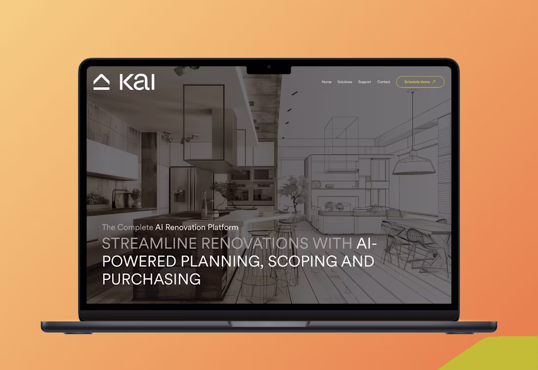 Cover image for Framer Development for Kai Renovation Platform