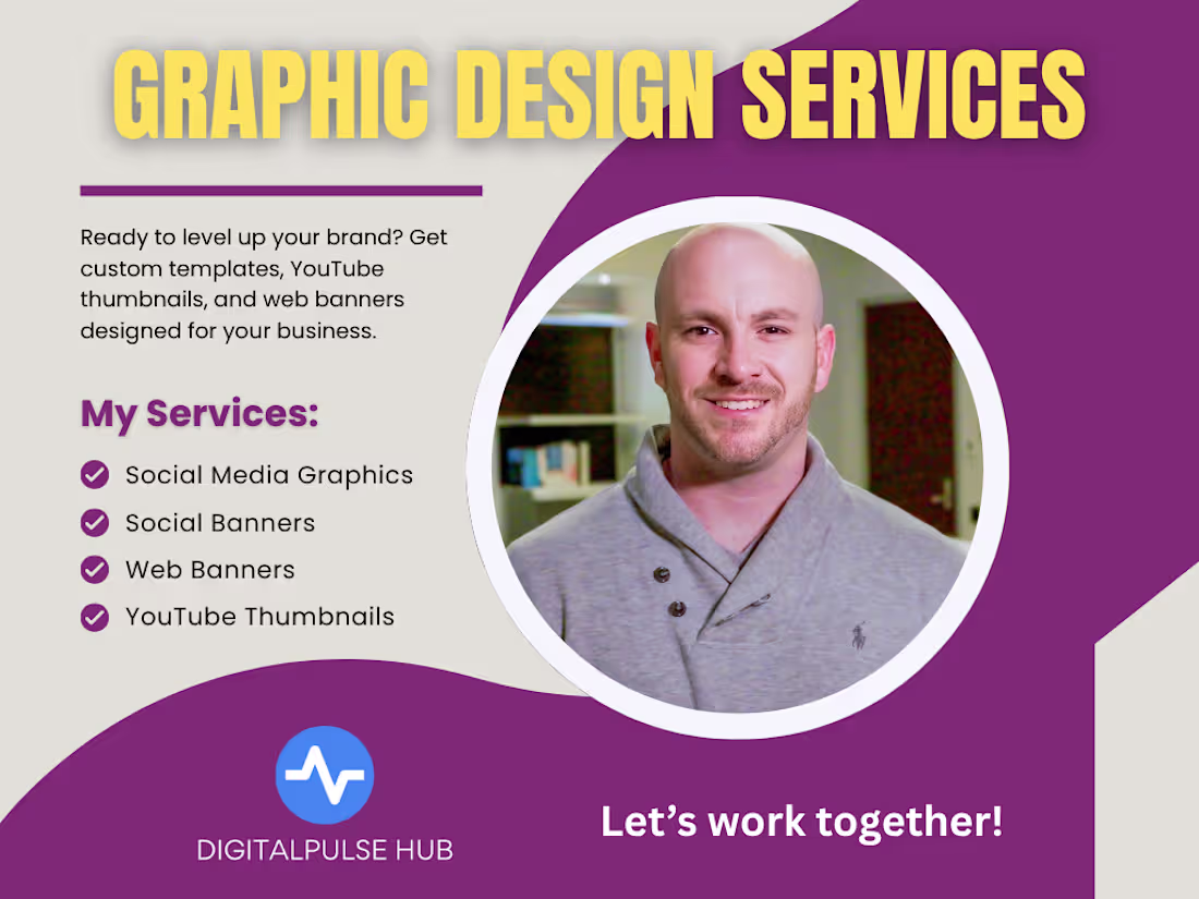 Cover image for Custom Social Media & Graphic Design for Your Brand