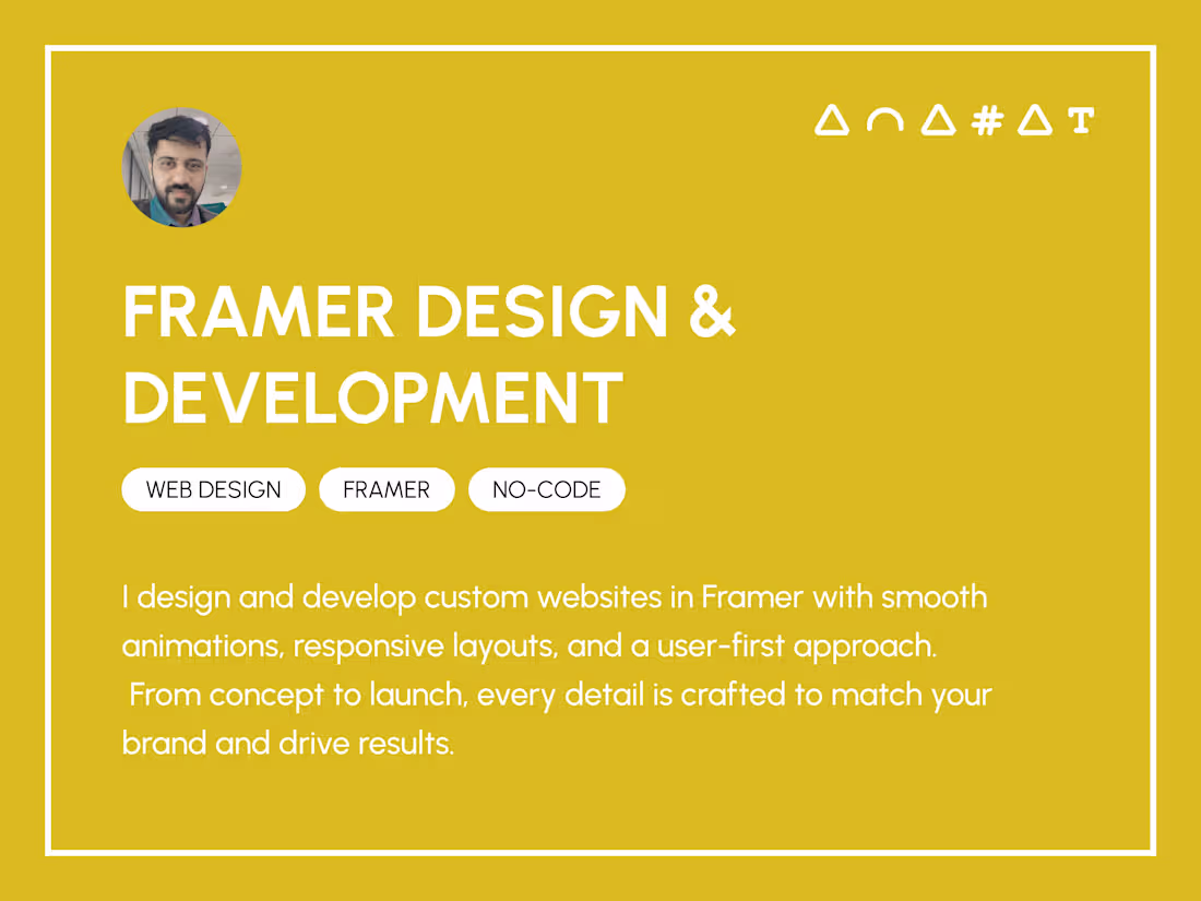 Cover image for Framer Design & Development