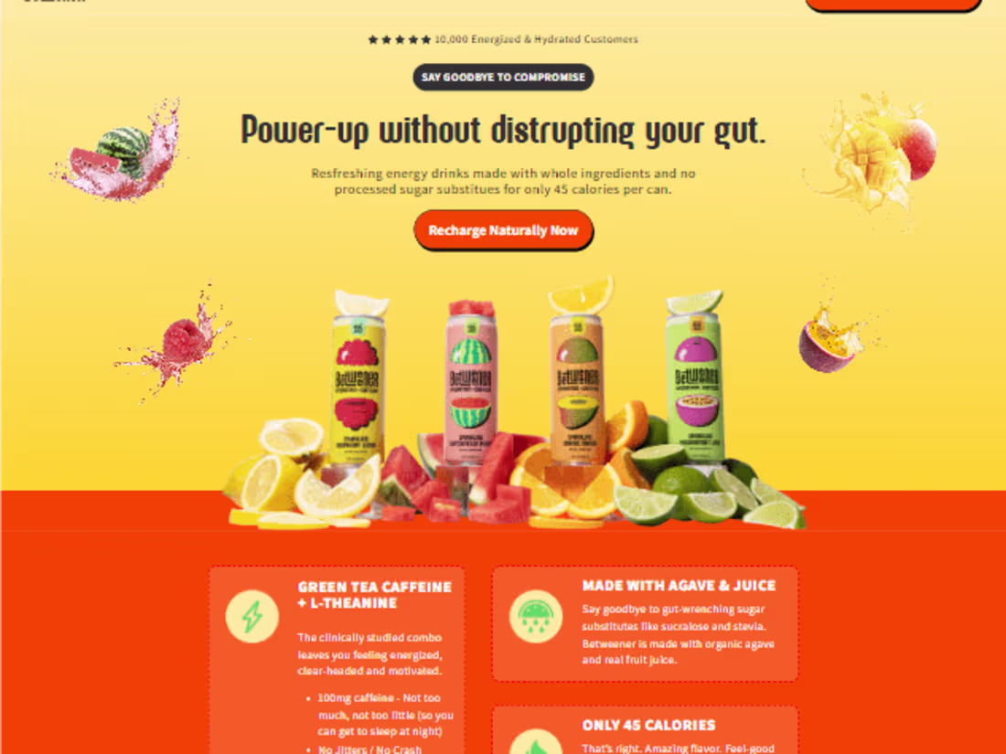 Cover image for Landing page for Btweeners