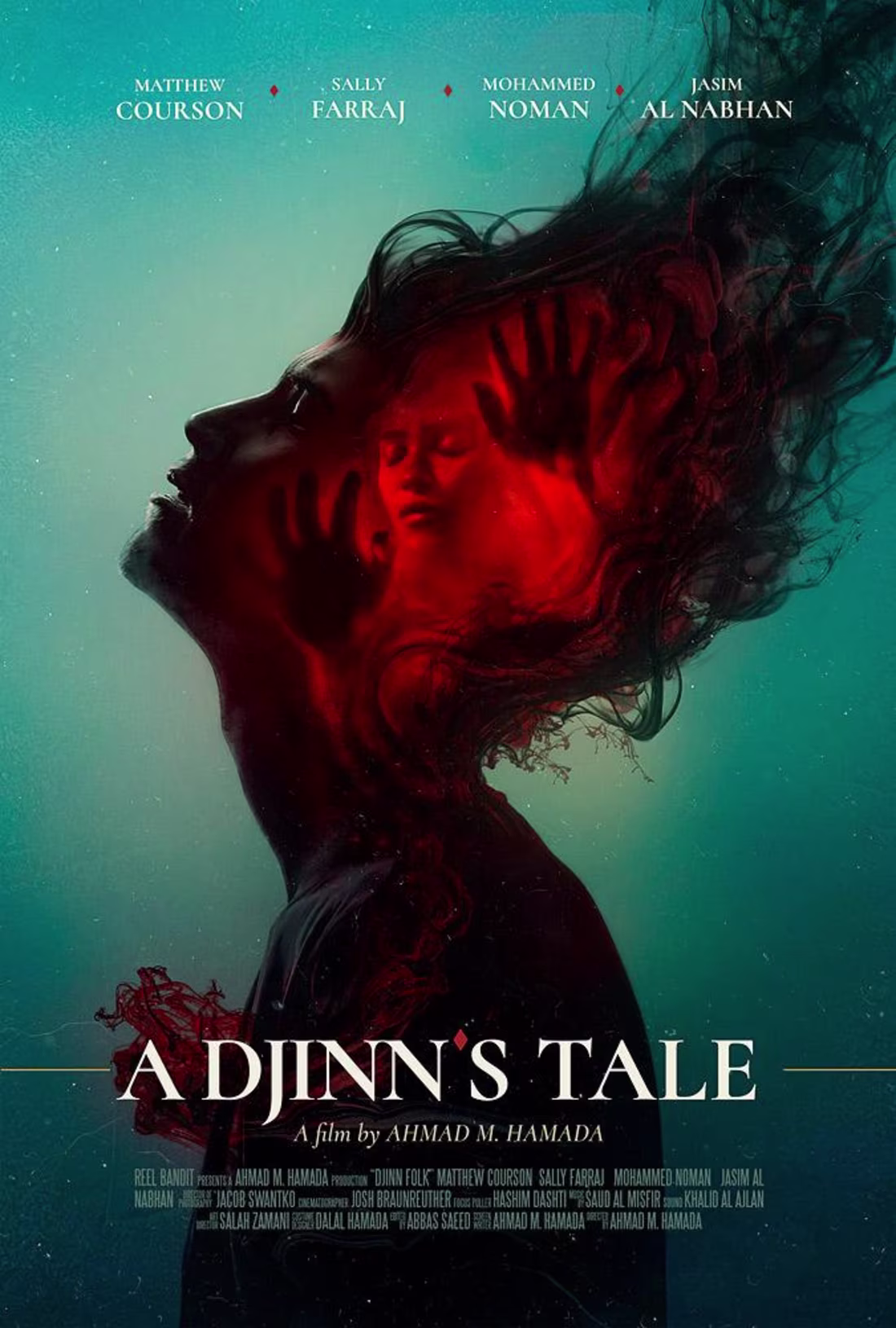 Cover image for A Djinn’s Tale – Illustrated Film Poster Design
