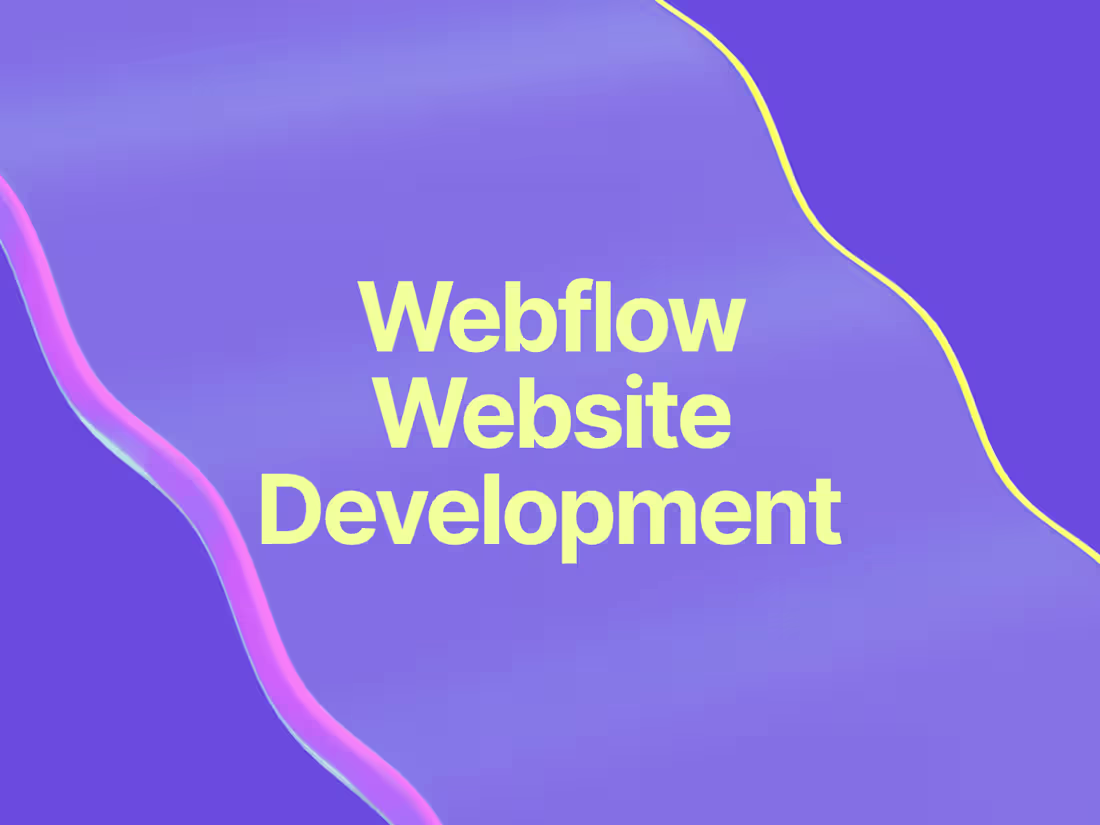 Cover image for Webflow Website Development