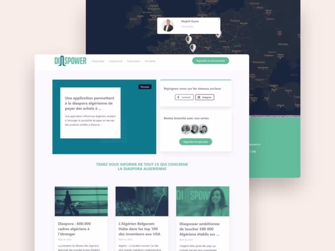 Cover image for Diaspower Web Platform