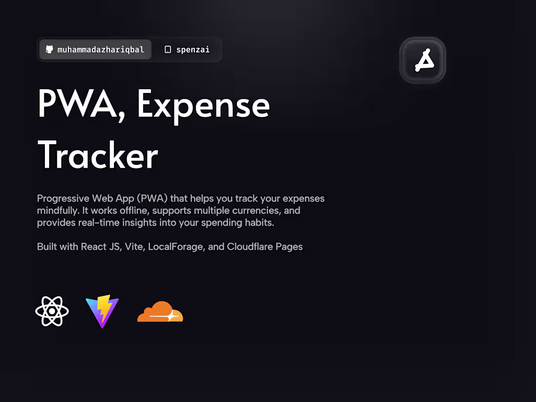 Cover image for React JS | Progressive Web App | Expense Tracker