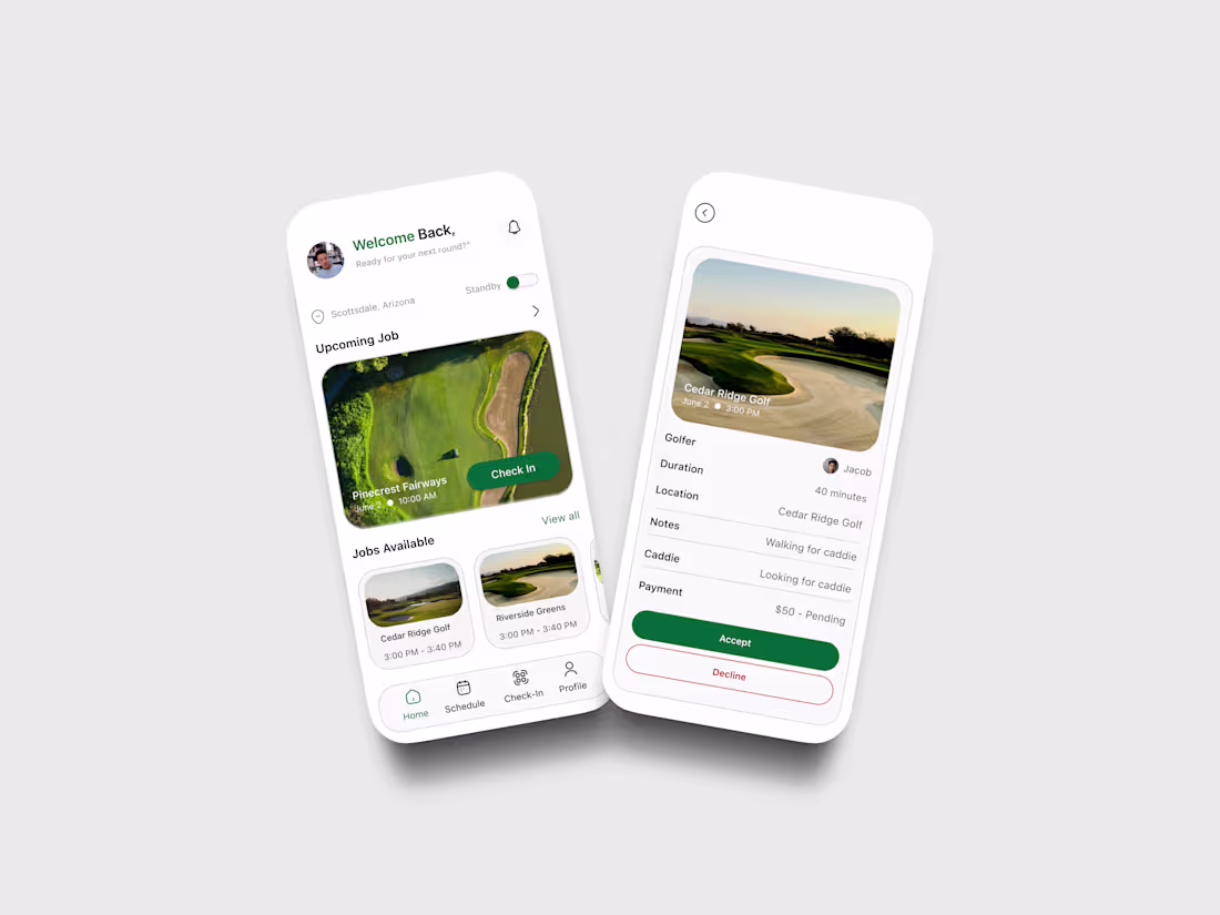 Cover image for Schedflow – Smart Scheduling for Golf Club Caddies