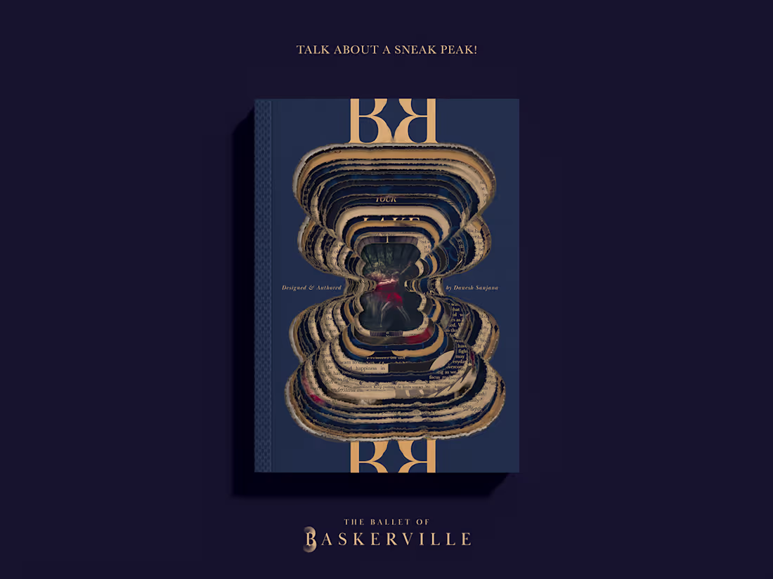 Cover image for Advertising Poster Design - The Ballet of Baskerville
