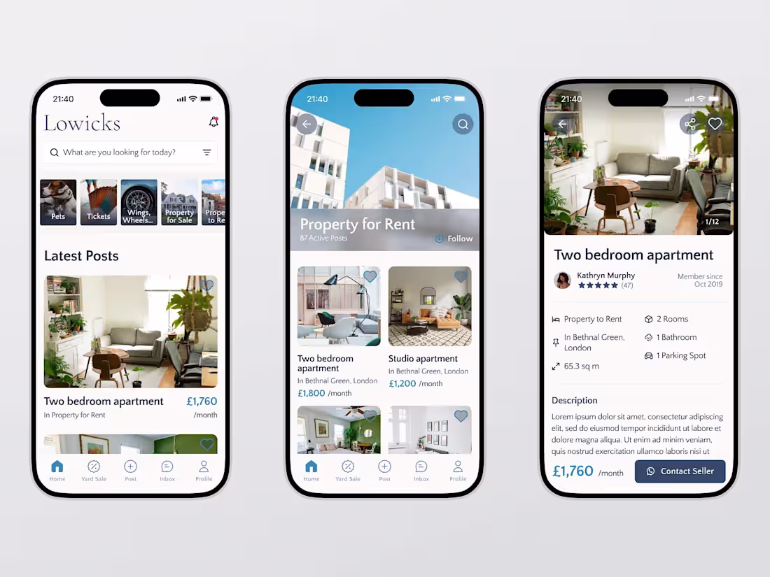 Cover image for I Will Create a Mobile App Interface