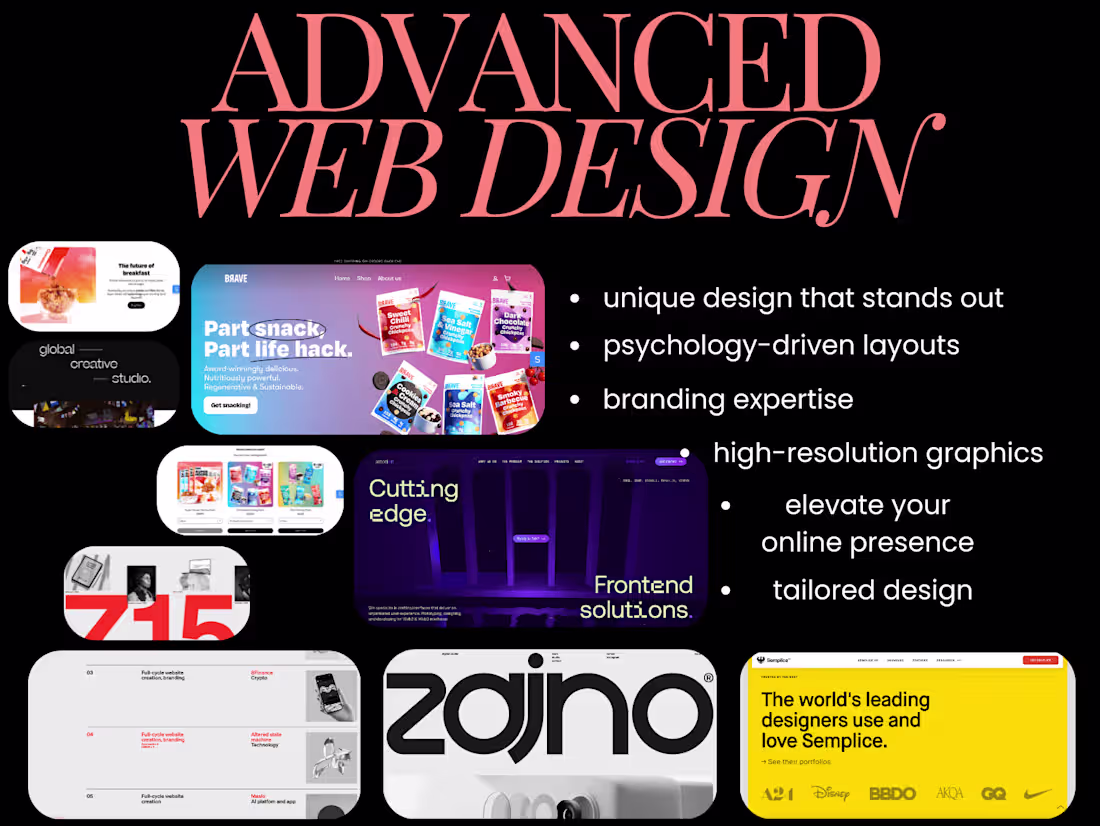 Cover image for Advanced Web Design
