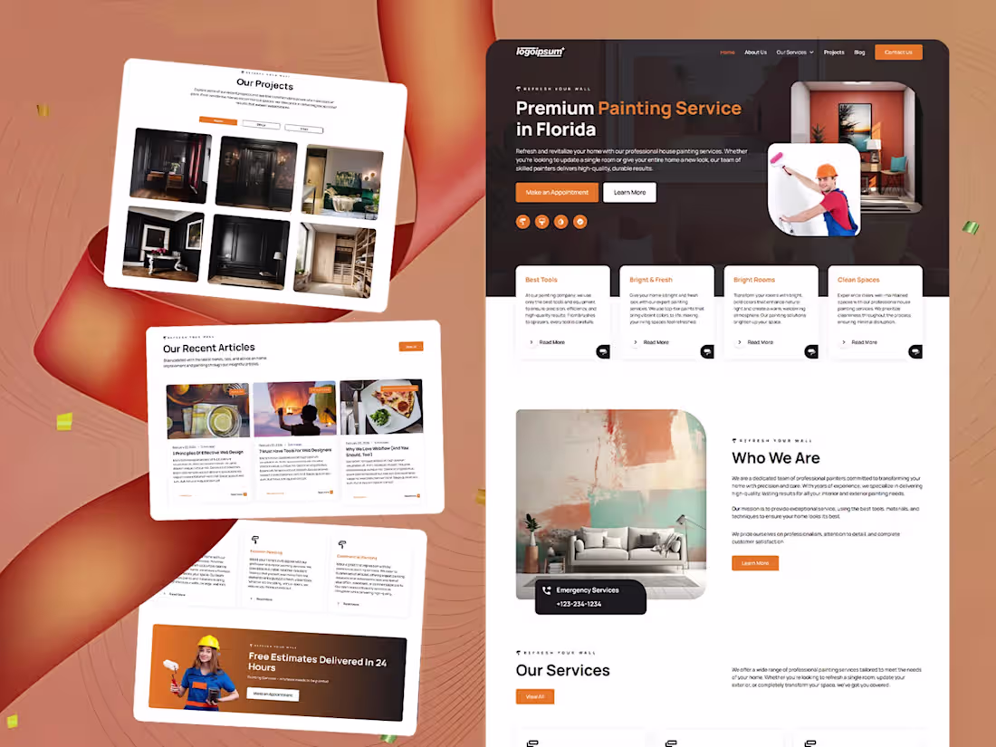 Cover image for Local Business Website Design on Webflow