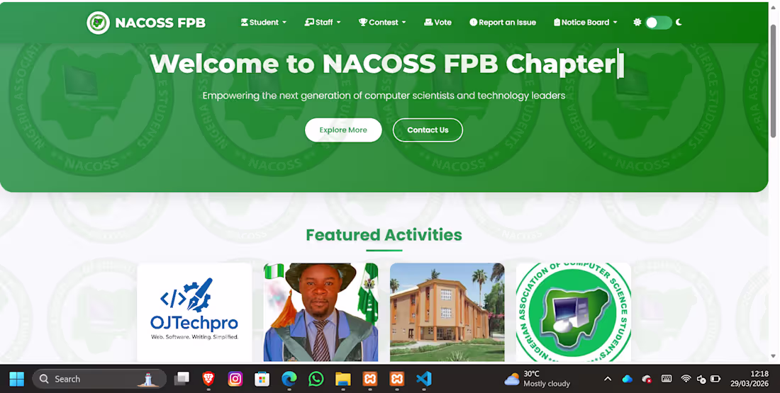 Cover image for worked on this for Department