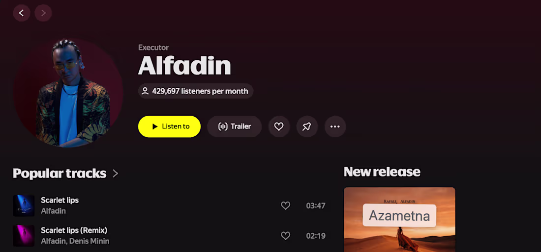 Cover image for "Scarlet lips (Remix)" prod by