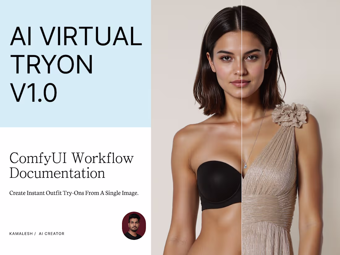 Cover image for AI Virtual Try-On V1.0 | ComfyUI