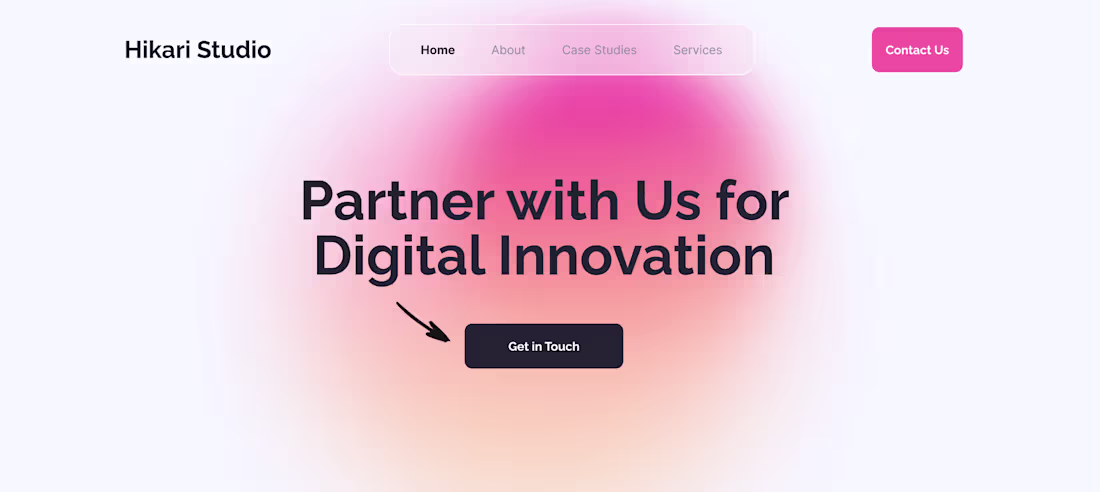 Cover image for Landing page for UI/UX Design Agency