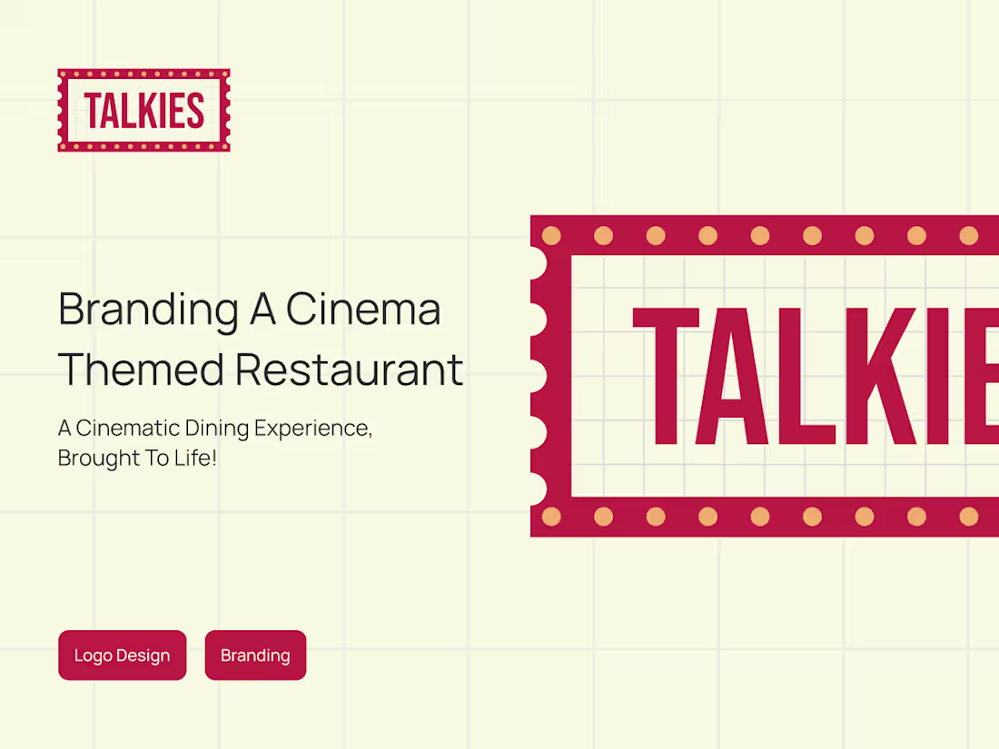 Cover image for Talkies Logo Design & Branding