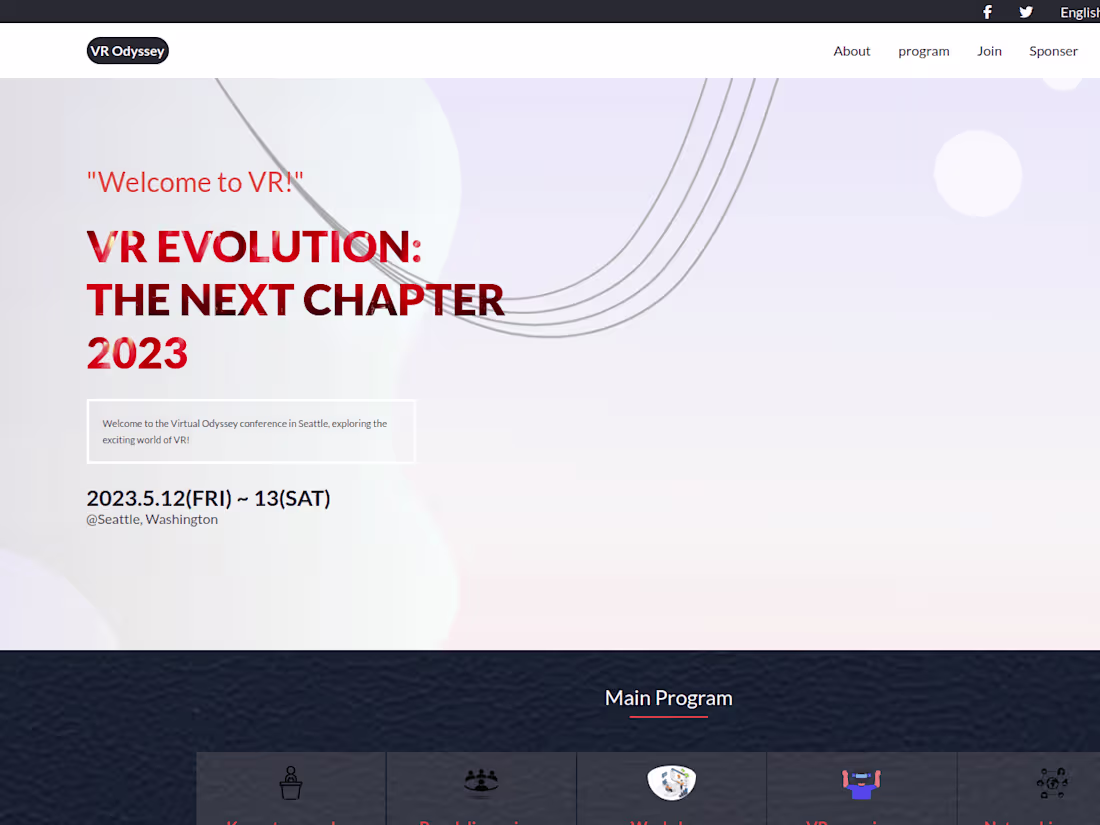 Cover image for GitHub - vikas924/Vr-confrence: The VR Global Confrence is an o…