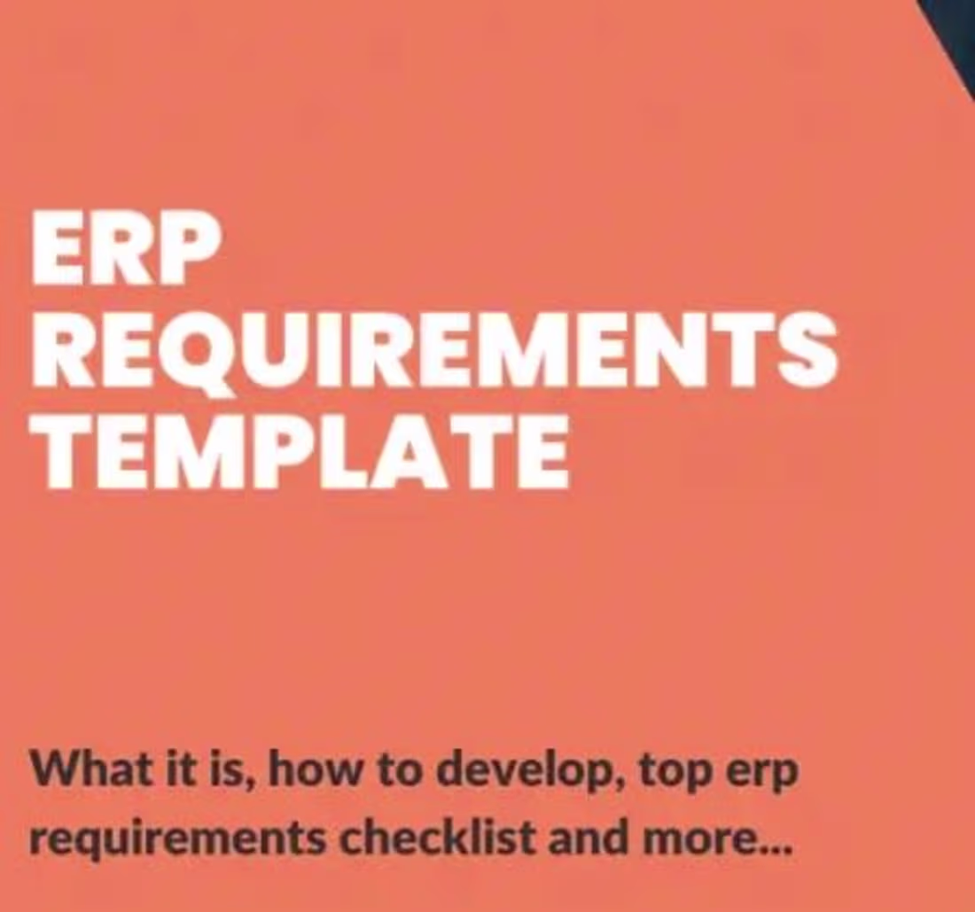 Cover image for ERP Project SOP Documentaion