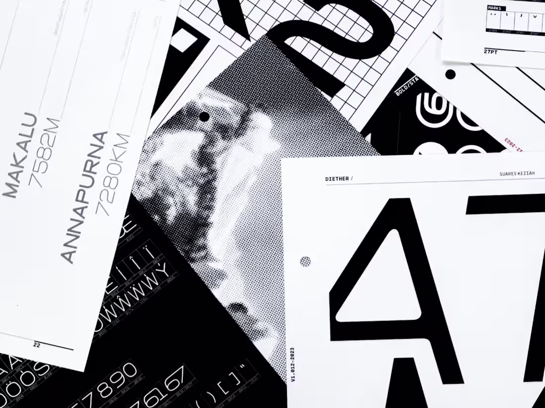 Cover image for Diether Typeface