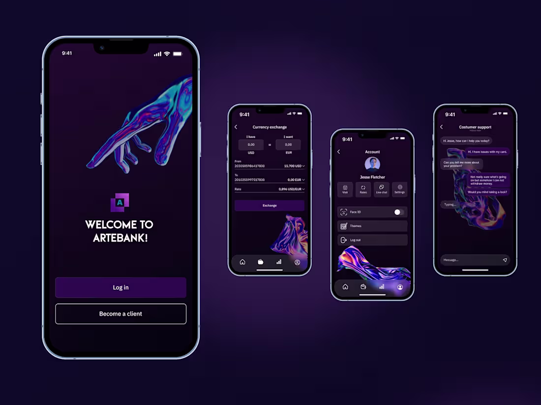 Cover image for Mobile banking | App design