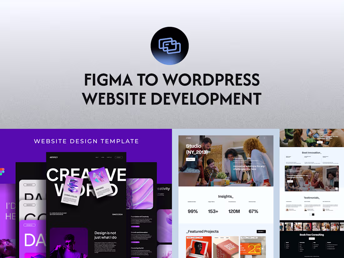Cover image for Figma to WordPress Development