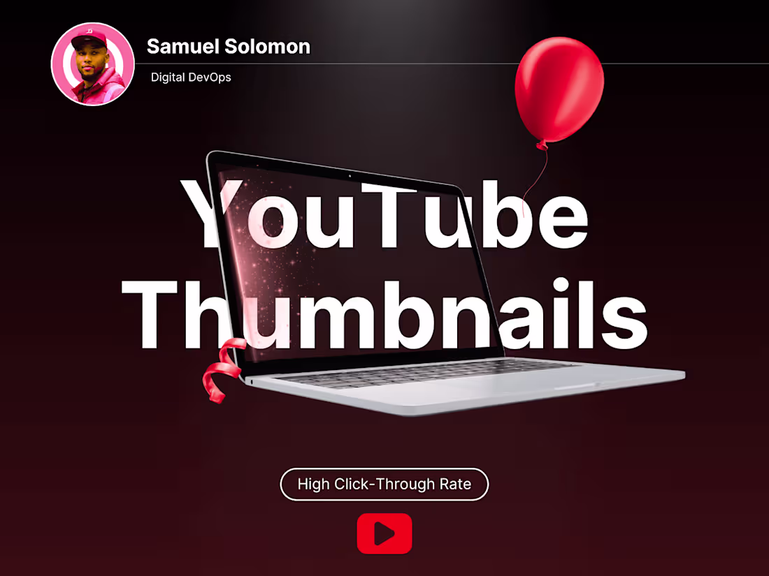 Cover image for YouTube Thumbnail Designs