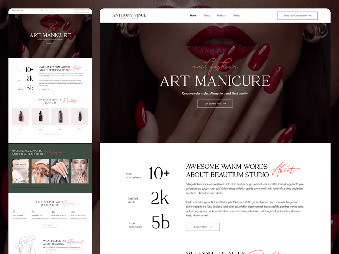 Cover image for I’ll design your Figma, SaaS, or website landing page.